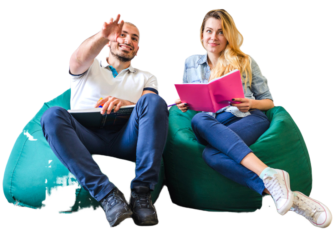 Students in a shared apartment